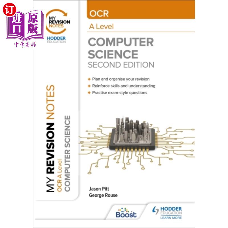 海外直订My Revision Notes: OCR A Level Computer Science:... 我的修订笔记:OCR A级计算机科学:第二版
