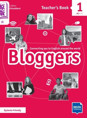 现货 Bloggers 1 Teacher's Book Delta for Teens 博客1教师用书 青少儿英语教材 英文原版进口图书教材教辅参考书【中商原版】