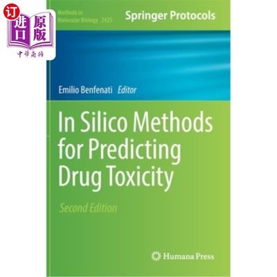 海外直订医药图书In Silico Methods for Predicting Drug Toxicity 在预测药物毒性的硅方法