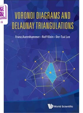 海外直订Voronoi Diagrams and Delaunay Triangulations Voronoi图和Delaunay三角剖分