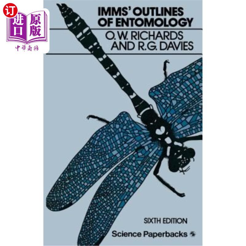 海外直订Imms' Outlines of Entomology Imms昆虫学概述