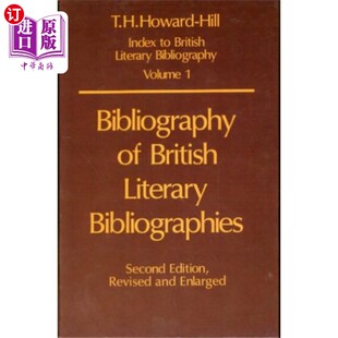 英国文学参考书目 British Bibliographies Literary 海外直订Bibliography