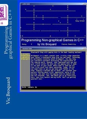 海外直订Programming Non-Graphical Games in C++