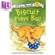 饼干狗玩球 First Can 分级读物汪培珽 Biscuit Plays Read 中商原版 现货 Ball 我可以读入门级 英文原版