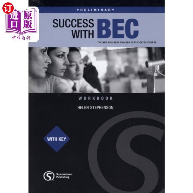 海外直订Success wtih BEC Preliminary - Workbook with Key BEC初级入门-附答案