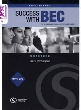 海外直订Success wtih BEC Preliminary - Workbook with Key BEC初级入门-附答案