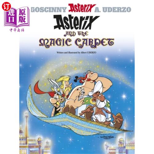 海外直订Asterix: Asterix and The Magic Carpet 阿斯特里克斯:阿斯特里克斯和魔毯