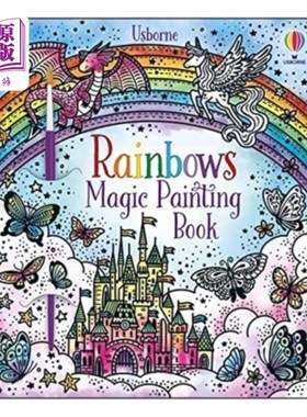 海外直订Rainbows Magic Painting Book 彩虹魔法绘画书
