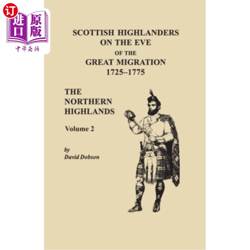 海外直订Scottish Highlanders on the Eve of the Great Migration, 1725-1775. The Northern  大迁徙前夕的苏格兰高地人，