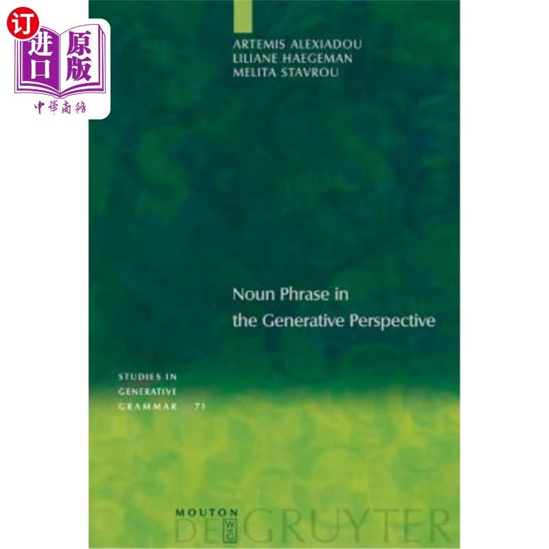海外直订Noun Phrase in the Generative Perspective 生成视角下的名词短语