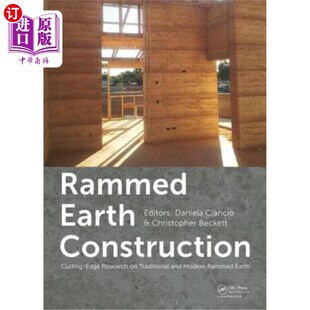 Traditional Earth Research 海外直订Rammed and 夯土建筑：传统与现代夯土 Cutting Ramme Construction Edge Modern