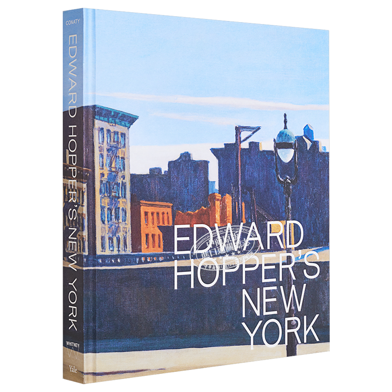 Edward Hopper's New York 进口艺术 爱德华霍珀画里的纽约 Yale【中商原版】