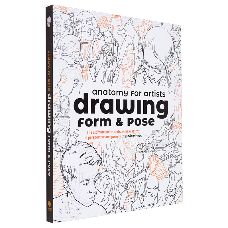 Anatomy for Artists 艺术家解剖 进口艺术 Drawing Form & Pose 绘画形式和姿势 绘画指南 绘画技巧 3DTotal【中商原版】