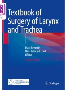 海外直订医药图书Textbook of Surgery of Larynx and Trachea 喉气管外科教材