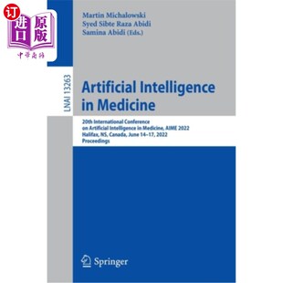 医学中 第20届医 Medicine Conference International 20th 人工智能 海外直订Artificial Artificial Intelligence