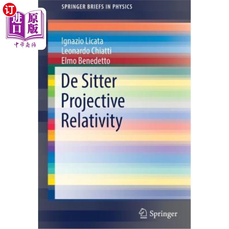 海外直订de Sitter Projective Relativity 德西特投影相对论