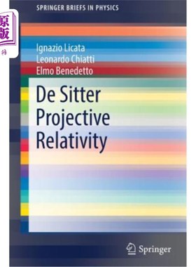 海外直订de Sitter Projective Relativity 德西特投影相对论