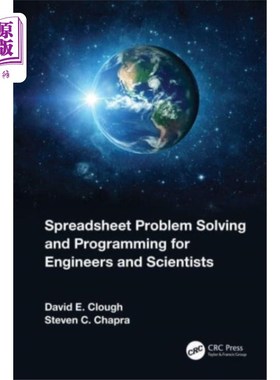 海外直订Spreadsheet Problem Solving and Programming for ... 工程师和科学家的电子表格问题解决和编程