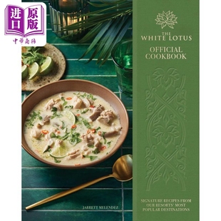 英文原版 白莲花官方食谱 Cookbook 预售 Alexis 中商原版 White 白莲花大饭店食谱 The Lotus Sattler Official