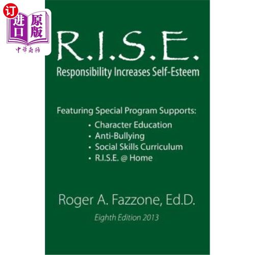 海外直订R.I.S.E.: Responsibility Increases Self-Esteem: Maplebrook School R.I.S.E.：责任增加自尊：枫叶布鲁克学校
