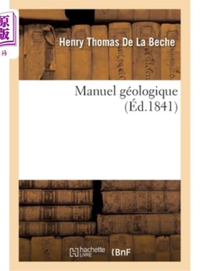 海外直订法语 Manuel Géologique 曼努埃尔·