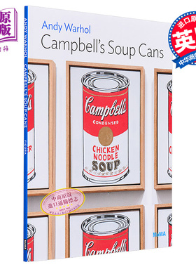 Andy Warhol: Campbell’S Soup Cans 进口艺术 安迪·沃霍尔：金宝汤罐头 The Museum of Modern Art出版【中商原版】