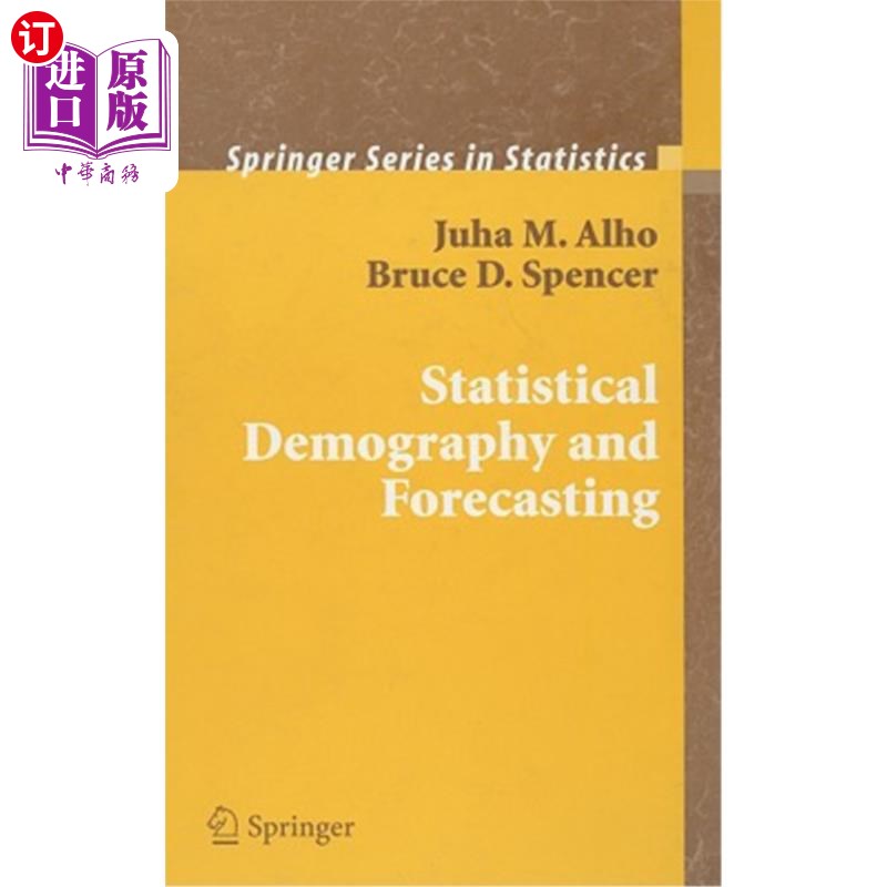 海外直订Statistical Demography and Forecasting 统计人口学与预测