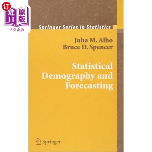 海外直订Statistical Demography and Forecasting 统计人口学与预测