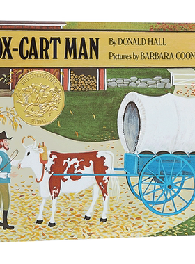 凯迪克：赶牛车的人 进口英文原版绘本 Ox-Cart Man 凯迪克金奖绘本 充满诗意 展现新英格兰居民的田园生活 四季更迭 英文原?