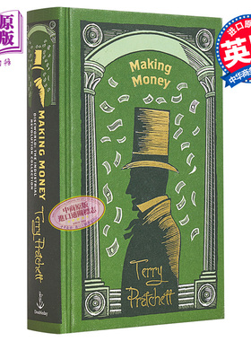 现货 碟形世界36 赚钱 英文原版 Making Money Discworld Novel 36 Terry Pratchett【中商原版】