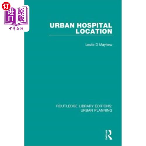 海外直订Urban Hospital Location 城市医院位置