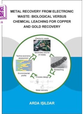 海外直订Metal Recovery from Electronic Waste: Biological Versus Chemical Leaching for Re 从电子垃圾中回收金属:生物