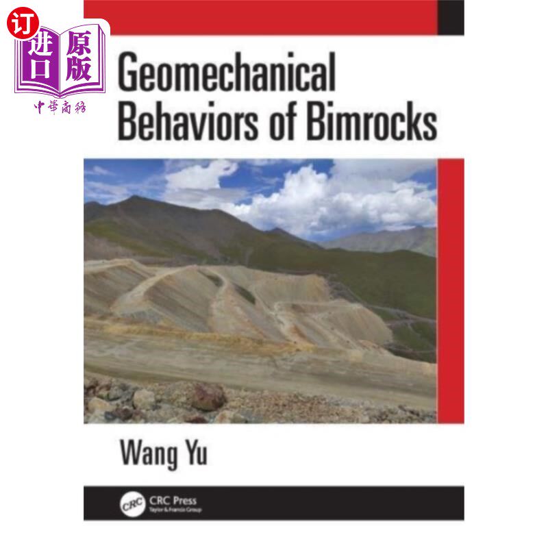 海外直订Geomechanical Behaviors of Bimrocks bimrock的地质力学行为