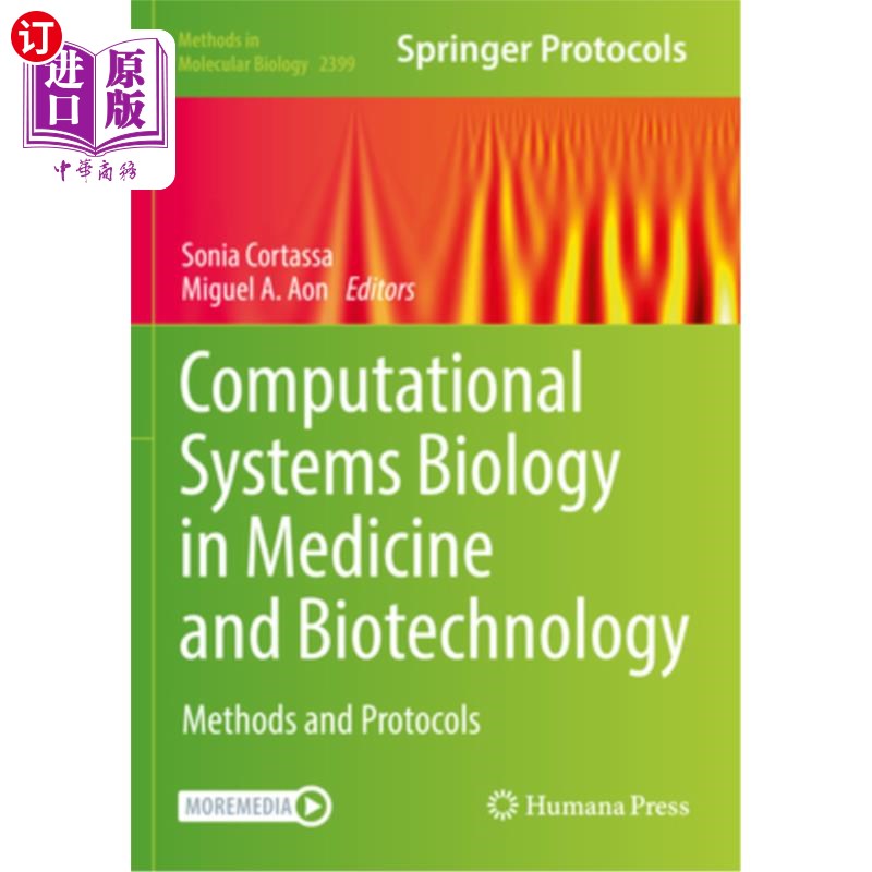 海外直订Computational Systems Biology in Medicine and Biotechnology: Methods and Protoco 医学和生物技术中的计算系统