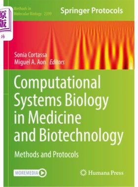 海外直订Computational Systems Biology in Medicine and Biotechnology: Methods and Protoco 医学和生物技术中的计算系统