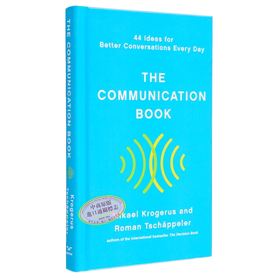 预售 The Communication Book 44 Ideas for Better Conversations Every Day 英文原版 交流宝典 Mikael Krogerus【中商原版】