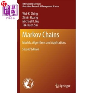 Algorithms Models and Applications 算法和应用 海外直订Markov 马尔可夫链：模型 Chains
