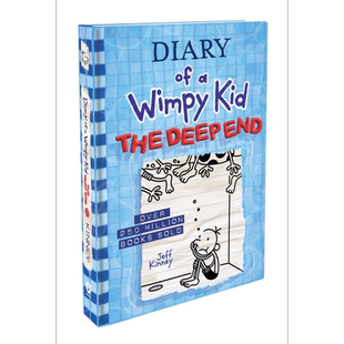 预售 小屁孩日记15 英国版 平装Diary of a Wimpy Kid 15 The Deep End Book 英文原版进口儿童小初文学幽默故事章节书【中商原版?