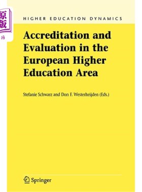 海外直订医药图书Accreditation and Evaluation in the European Higher Education Area 欧洲高等教育领域的认证与评估
