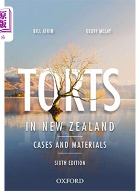 海外直订Torts in New Zealand 新西兰的侵权行为