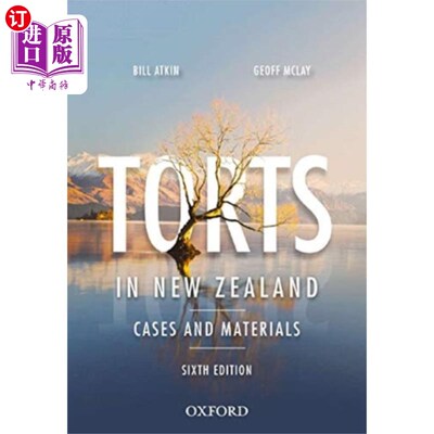海外直订Torts in New Zealand 新西兰的侵权行为