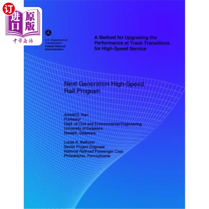 海外直订A Method for Upgrading the Performance at Track Transitions for High-Speed Servi 一种提高高速服务轨道转换性