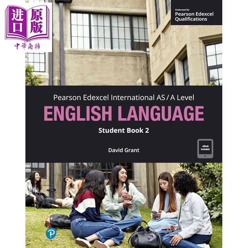 Pearson Edexcel International A Level English Language Student Book 2 培生爱德思IAL国际ALevel英语学生用书2【中商原?