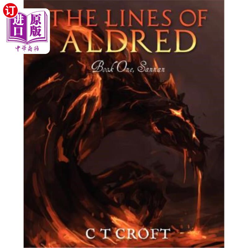 海外直订The Lines of Aldred: Book One, Sannan 《奥尔德雷德的台词:第1卷，三南