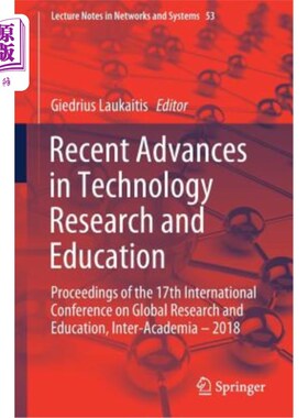 海外直订Recent Advances in Technology Research and Education: Proceedings of the 17th In 技术研究和教育的新进展：第