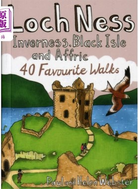 海外直订Loch Ness, Inverness, Black Isle and Affric 尼斯湖，因弗内斯，黑岛和非洲