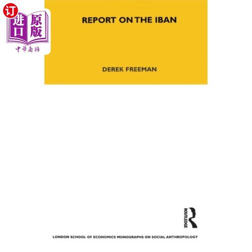 海外直订Report on the Iban 关于伊班的报道