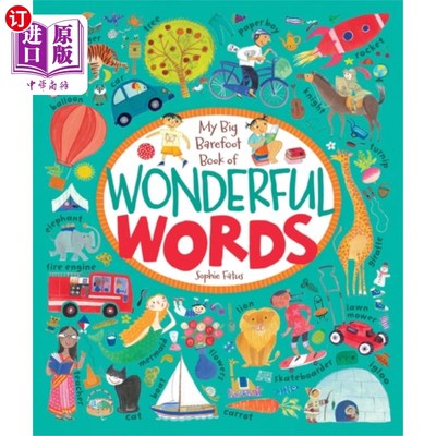 海外直订Big Barefoot Book of Wonderful Words 《赤脚大奇话书》