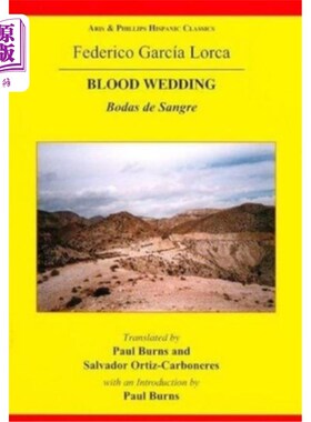 海外直订Lorca: Blood Wedding 血缘婚礼