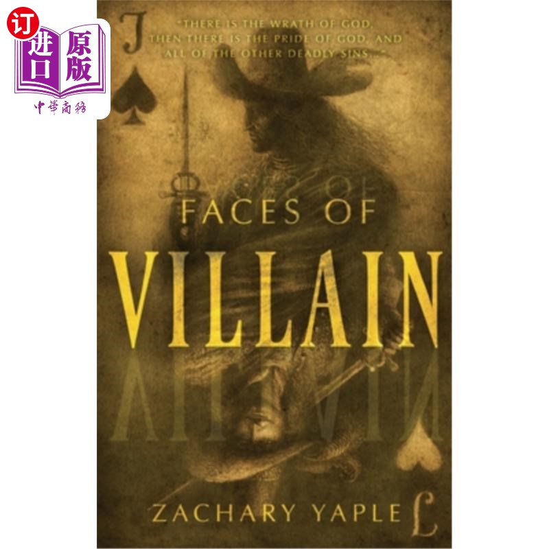 海外直订Faces of Villain 恶棍的面孔
